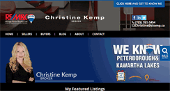 Desktop Screenshot of ckemp.ca